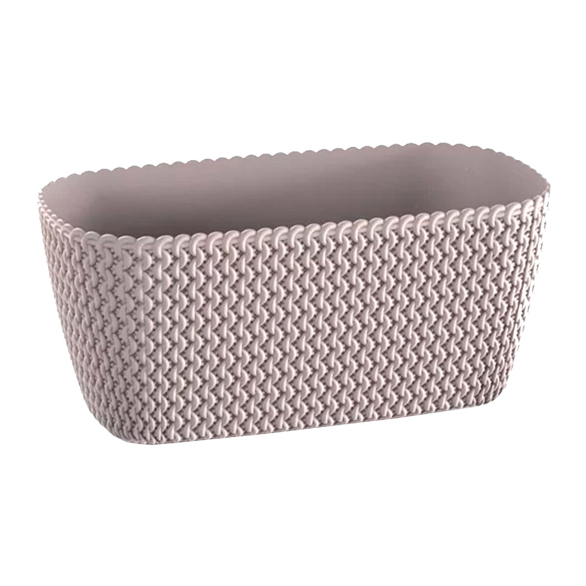 Jardinera para balcón splofy case 4l., dimensiones (mm) 297x145x133, color mocca