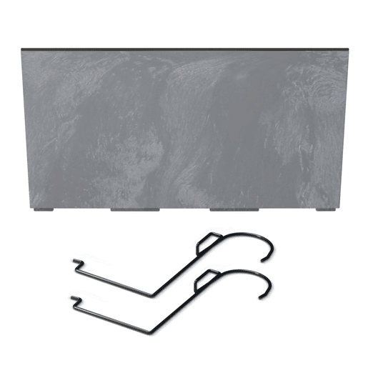 Caso Urbi Efeito Beton W Pot, Dimensões (mm) 580x180x195, Marengo Color