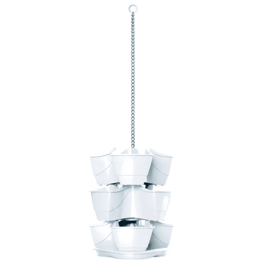 Garden vertical Coubi Herbal 9L., Dimensões (mm) 295x295x880, cor branca