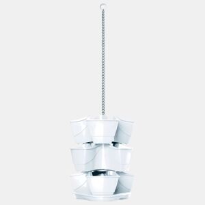 Garden vertical Coubi Herbal 9L., Dimensões (mm) 295x295x880, cor branca