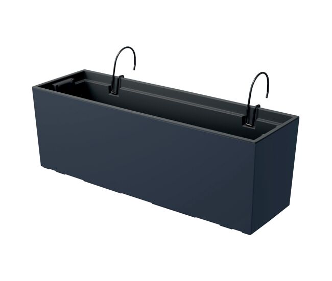 Maceta urbi case w , dimensiones (mm) 580x180x195, color antracita