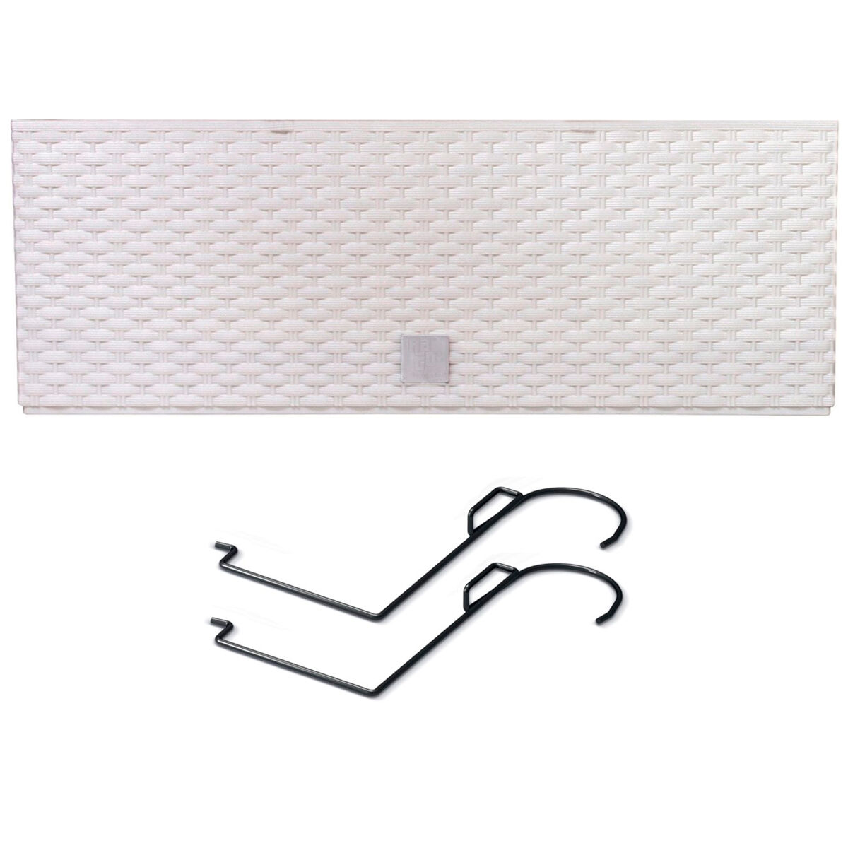 Jardinera para balcón rato case w , dimensiones (mm) 580x180x195, color blanco