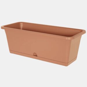 Camelia Pot, Dimensões (mm) 595x170x143, cor de terracota