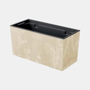 Caso Urbi Beton Effect Pote, Dimensões (mm) 395x185x195, Cream Color