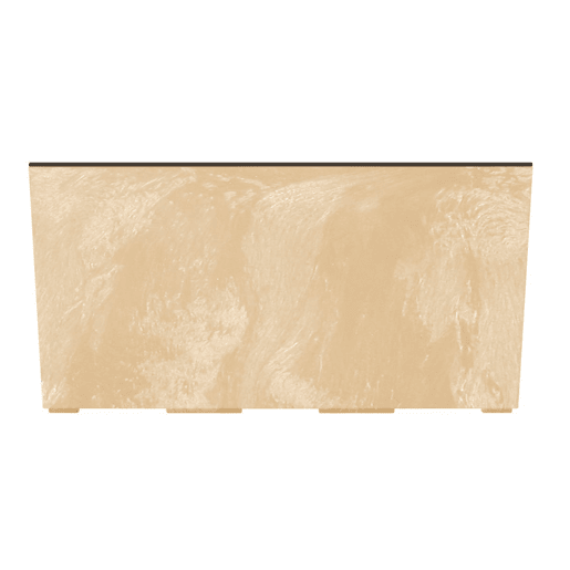 Caso Urbi Beton Effect Pote, Dimensões (mm) 395x185x195, Cream Color Caso Urbi Beton Effect Pote, Dimensões (mm) 395x185x195, Cream Color