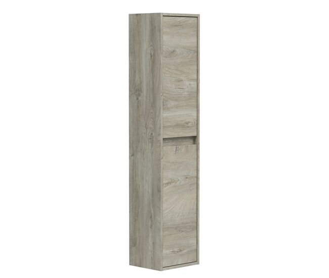 Armario baño devin 2 puertas, alaska, 140 cm