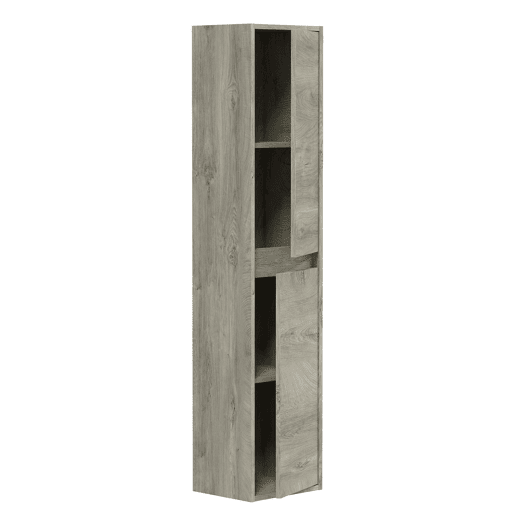 Armário de casa de banho Devin 2 portas, Alasca, 140 cm