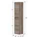 Armario baño Devin 2 puertas, Nordik, 140 cm Armario baño Devin 2 puertas, Nordik, 140 cm Madera