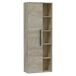Armario baño Alise 1 puerta 5 huecos, Alaska, 135 cm Armario baño Alise 1 puerta 5 huecos, Alaska, 135 cm Madera
