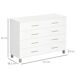 Cómoda con Cajone HOMCOM, hogar - muebles de dormitorio 112 Cómoda con Cajone HOMCOM, hogar - muebles de dormitorio 112 Blanco