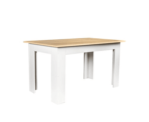 Mesa de Jantar ou Cozinha Almirante 140x80cm branca