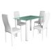 Conjunto de mesa 120x70 Conjunto de mesa 120x70 Blanco