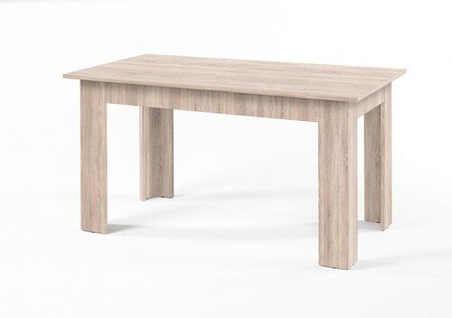Mesa de comedor o cocina admiral 140x80cm sonoma