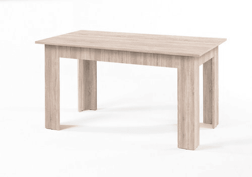 Mesa de Jantar ou Cozinha Almirante 140x80cm sonoma
