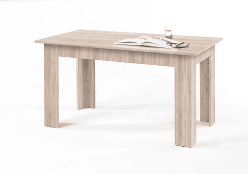 Mesa de Jantar ou Cozinha Almirante 140x80cm sonoma