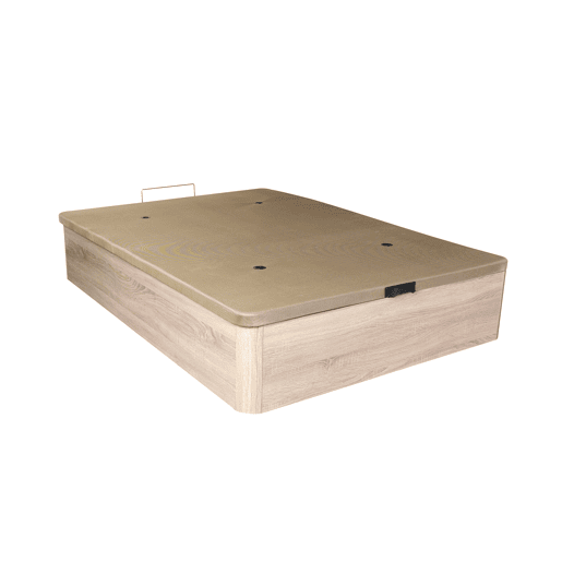 Canapé dobrável capa estofada madeira 3D 25 CAMBRIA 135X190cm ATENAS