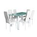 Conjunto de mesa 140x80 Conjunto de mesa 140x80 Blanco