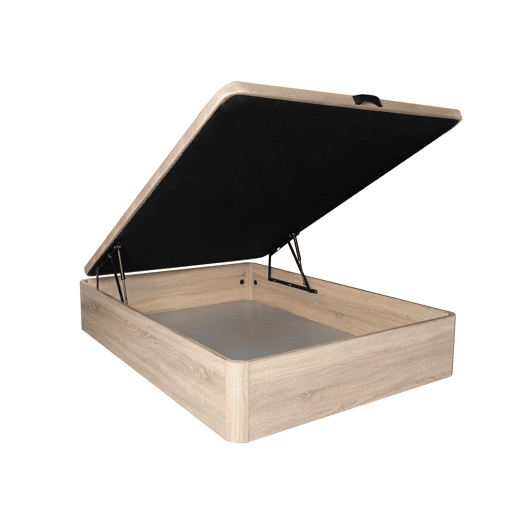 Canapé dobrável capa estofada madeira 3D 25 CAMBRIA 150X190cm ATENAS