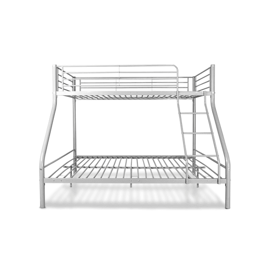 Beliche duplo metálico para 3 pessoas, 200x145x96cm cinza