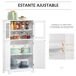 Armario de Baño MDF, Vidrio Templado kleankin, hogar - baño Armario de Baño MDF, Vidrio Templado kleankin, hogar - baño Blanco