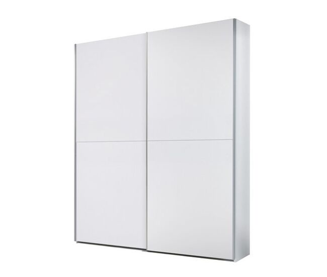 Armario 2 puertas correderas 196x170 cm color blanco