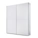 Armario 2 Puertas Correderas 196 Armario 2 Puertas Correderas 196 Blanco