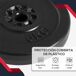4 Discos de Pesa Plástico, Arena, Cemento HOMCOM 4 Discos de Pesa Plástico, Arena, Cemento HOMCOM Negro