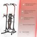 Estación de Musculación Acero, PVC, EVA HOMCOM Estación de Musculación Acero, PVC, EVA HOMCOM Negro