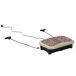 Plataforma vibradora con 2 bandas elásticas para entrenamiento 200W 54x33x14 cm Plataforma vibradora con 2 bandas elásticas para entrenamiento 200W 54x33x14 cm Multicolor
