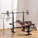 Banco de Pesa Acero, PVC HOMCOM, deportes y ocio - musculación Banco de Pesa Acero, PVC HOMCOM, deportes y ocio - musculación Naranja