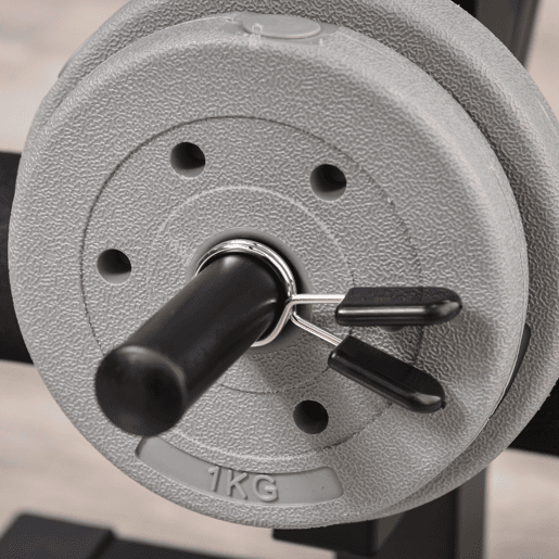 HOMCOM Banco de Musculação Multifuncional, Banco de Pesos com Encosto Ajustável, Suporte para Barras Regulável, Extensão de Pernas, Curl Predicador, Mariposa, Treino em Casa e Ginásio, Vermelho