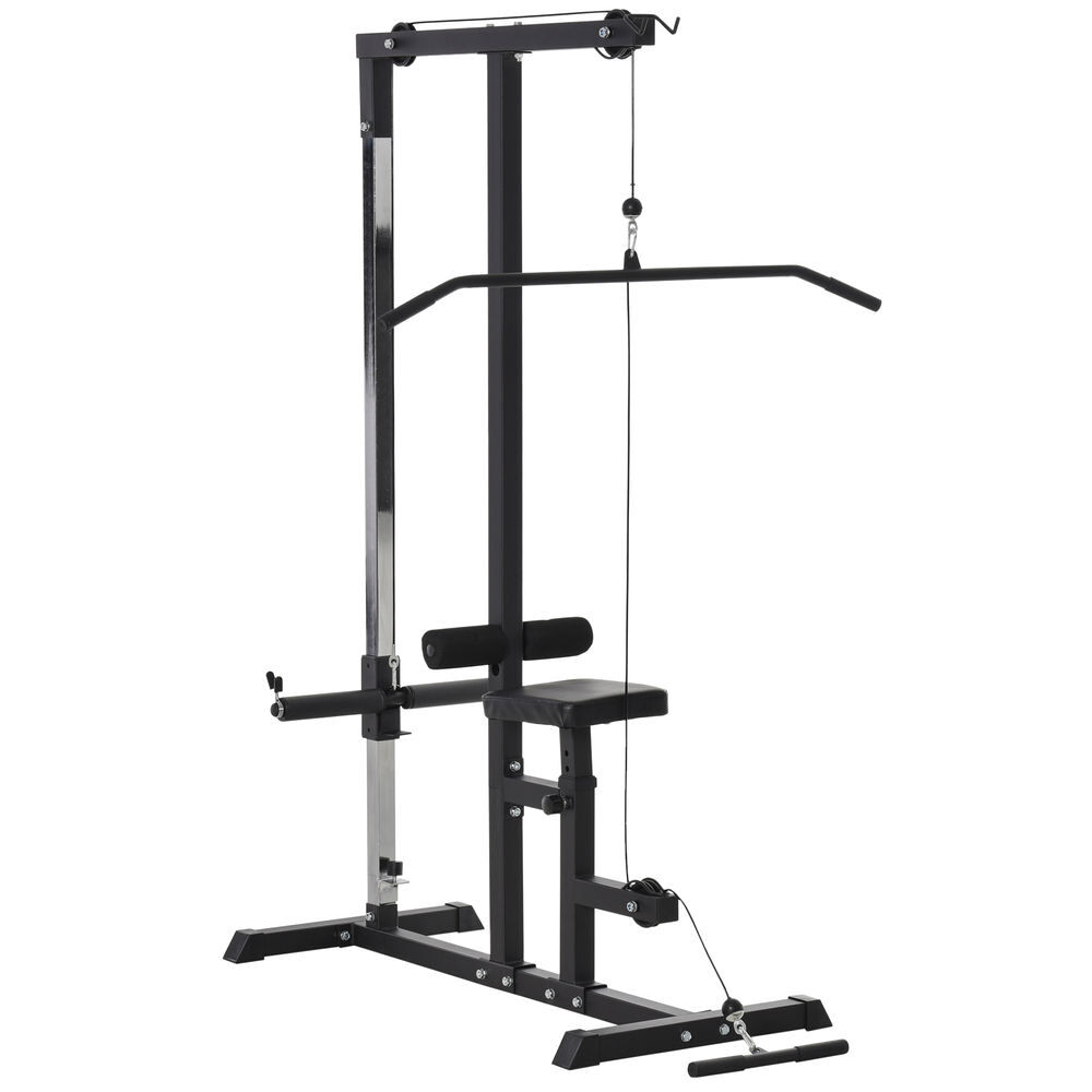 Máquina de Musculación Acero, PVC HOMCOM