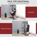 Máquina de Musculación Acero, PVC HOMCOM Máquina de Musculación Acero, PVC HOMCOM Negro