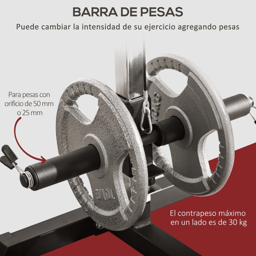 HOMCOM Máquina de Musculação Estação de Treinamento com Poleia e Assento Ajustável em Altura para Treinamento em Casa Academia Escritório Carga Máxima 100kg 107x120x190cm Preto HOMCOM Máquina de Musculação Estação de Treinamento com Poleia e Assento Ajustável em Altura para Treinamento em Casa Academia Escritório Carga Máxima 100kg 107x120x190cm Preto