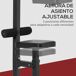 Máquina de Musculación Acero, PVC HOMCOM Máquina de Musculación Acero, PVC HOMCOM Negro