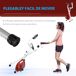 Bicicleta Ejercicio X Acero, ABS, PVC HOMCOM Bicicleta Ejercicio X Acero, ABS, PVC HOMCOM Rojo