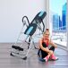 Tabla de Inversión Gravitacional Acero,Plástico HOMCOM Tabla de Inversión Gravitacional Acero,Plástico HOMCOM Azul