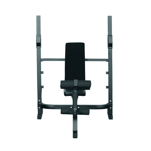 HOMCOM Banco de Musculação Multifuncional com Altura Ajustável de 3 Níveis para Treino de Corpo Inteiro 175x98x130 cm Preto