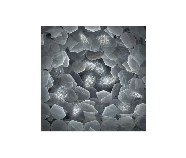 Fotografia impresa cristal color gris serie polaris 120cm
