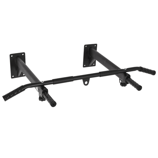 HOMCOM Barra de Elevações para Parede Treinamento Muscular Pull Up para Casa Carga Máxima 150kg 93,5x65x17 cm Preto