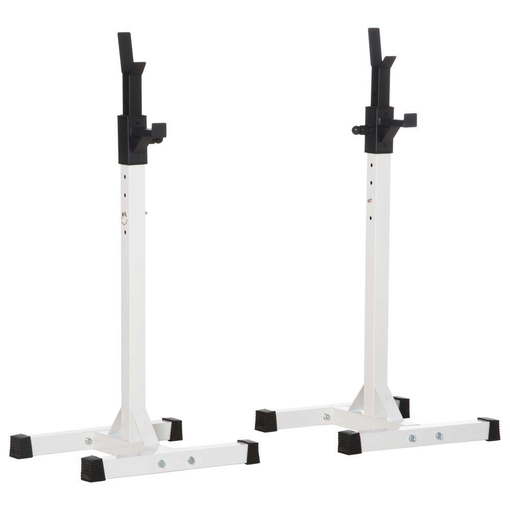 Soporte para Barras de Pesas Acero HOMCOM