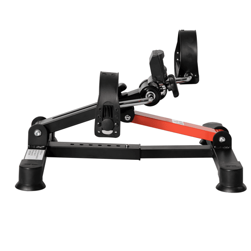 HOMCOM Mini Bicicleta Estática de Exercícios Mini Bicicleta Estática com Altura e Comprimento Ajustáveis Tela LCD Máquina de Pedalar de Mãos e Pernas 33-43x40x24,5-34,5 cm Preto