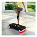 Step de aeróbic y fitness negro/gris 68x29 cm Step de aeróbic y fitness negro/gris 68x29 cm Rojo