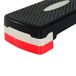 Step de aeróbic y fitness negro/gris 68x29 cm Step de aeróbic y fitness negro/gris 68x29 cm Rojo