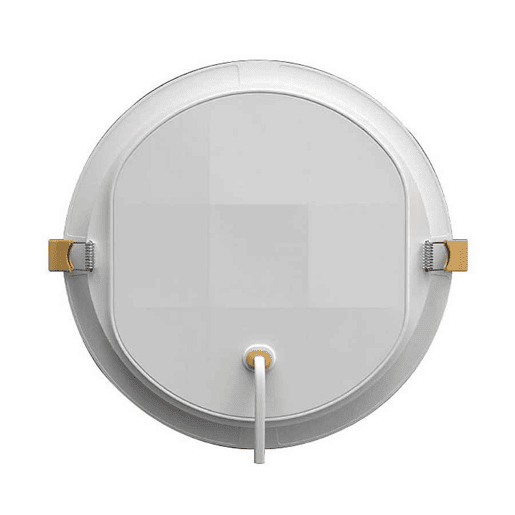 encastráveis  downlights policarbonato cor branca série butut 22,5cm