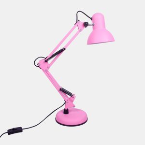 flexo metal cor-de-rosa série antigona 15cm