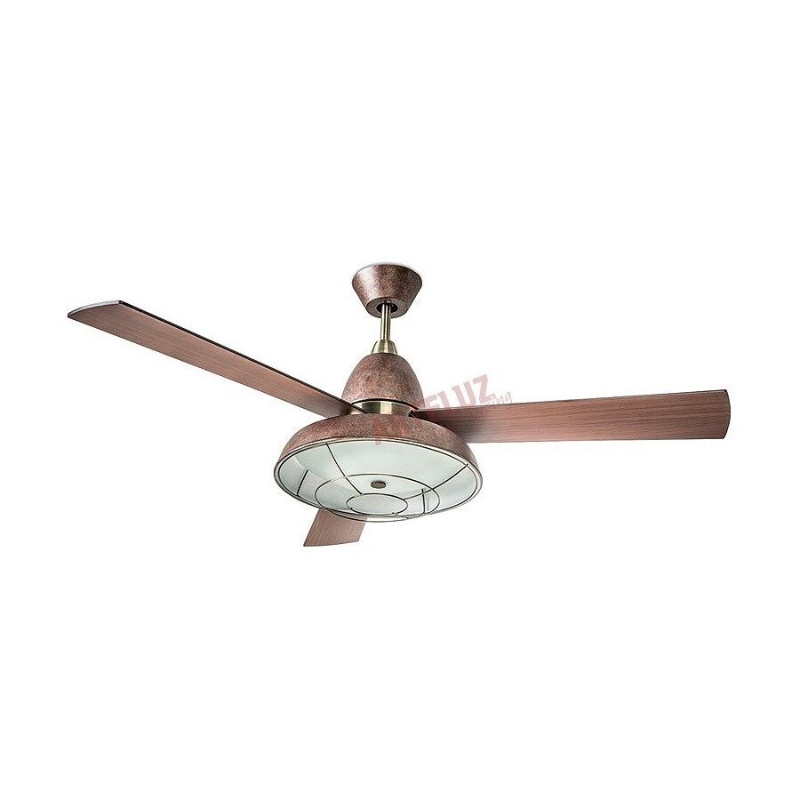 Ventilador De Techo Metal Serie Vintage