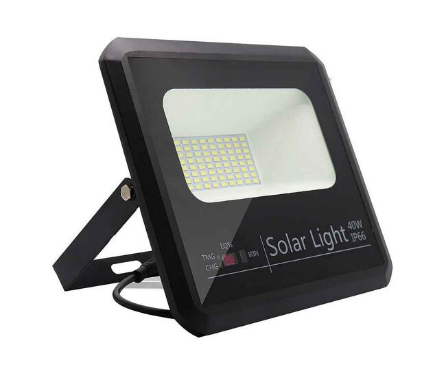 Proyector aluminio color negro serie malaquita 23cm