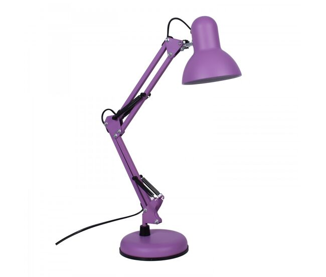 Flexo aluminio color morado serie antigona 15.5cm