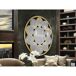 Espejo Circular Cristal Serie Zendaya Espejo Circular Cristal Serie Zendaya Dorado